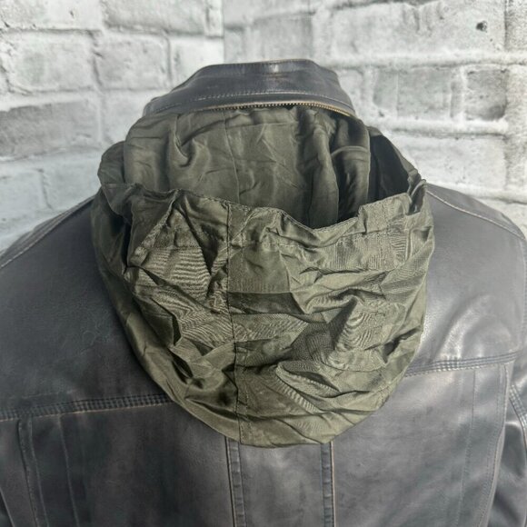 Tommy Hilfiger Faux Leather Quilt Lined Jacket - Picture 7 of 13